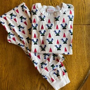 hanna Andersson Organic Holiday PJ set